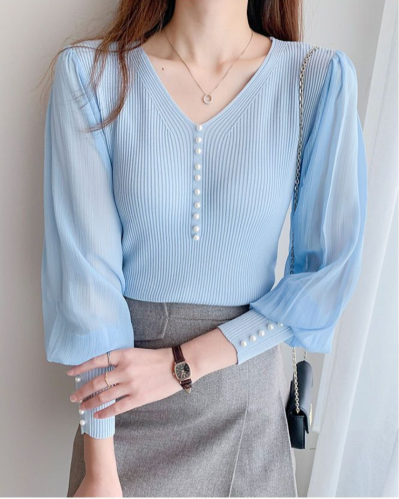 Pearl Charm Blouse